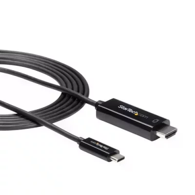 STARTECH.COM Adaptateur usb c vers hdmi startech cdp2hd2mbnl noir (2 m) CDP2HD2MBNL