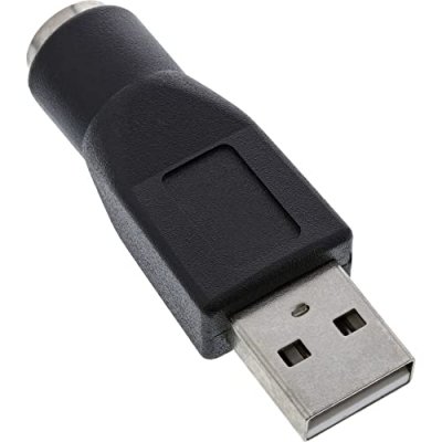 INLINE Adaptateur usb ps/2, &reg;, usb prise a sur ps/2 prise femelle