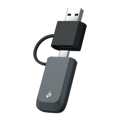 TP LINK Adaptateur USB sans fil mini Wi-Fi 7 tri-bande Archer TBE400U V1.6 Noir