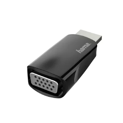 HAMA Adaptateur vid&eacute;o, fiche m&acirc;le hdmi - f. Femelle vga, full-hd 1080p