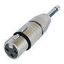 GENERIQUE Adaptateur xlr femelle jack 6.35 m&acirc;le mono neutrik VELLna2fp