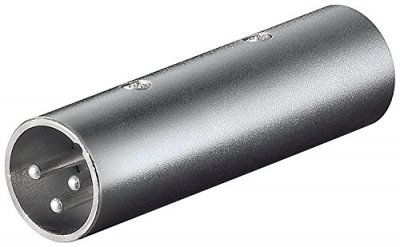 GOOBAY Adaptateur xlr xlr (3 broches) connecteur xlr (3 broches)