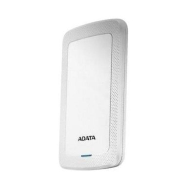 ADATA  HV300 - Disque dur - 1 To - externe (portable) - USB 3.1 - AES 256 bits - blanc 