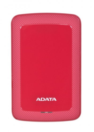 ADATA  HV300 - Disque dur - 1 To - externe (portable) - USB 3.1 - AES 256 bits - rouge 