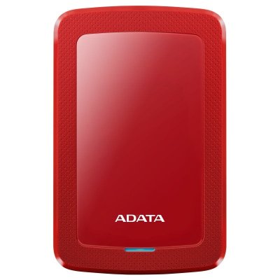 ADATA  HV300 - Disque dur - 1 To - externe (portable) - USB 3.1 - AES 256 bits - rouge 