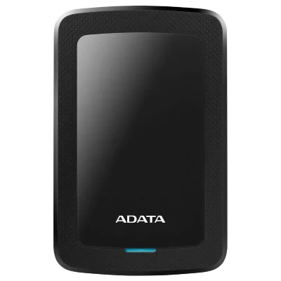 ADATA  HV300 - Disque dur - 2 To - externe (portable) - USB 3.1 - AES 256 bits - noir 