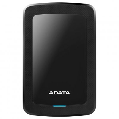 ADATA  HV300 - Disque dur - 4 To - externe (portable) - USB 3.1 - AES 256 bits - noir 