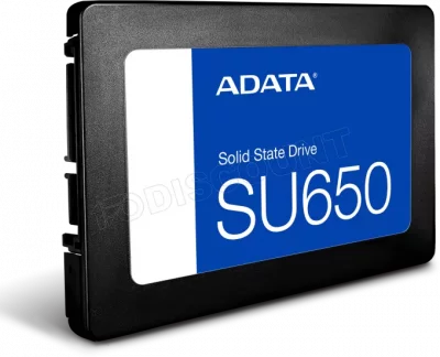 ADATA  Ultimate SU650 2.5"" 480 Go S&eacute;rie ATA III 3D NAND
