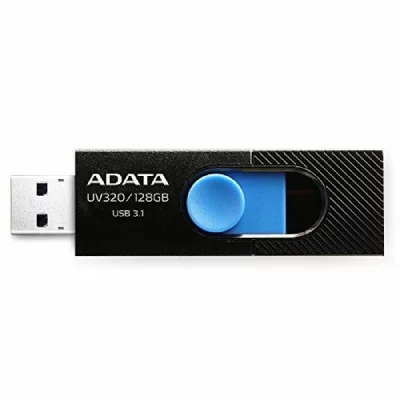 ADATA  UV320 - Cl&eacute; USB - 128 Go - USB 3.1 - Noir/bleu