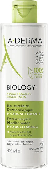 A DERMA Aderma Biology Eau Micellaire Bio 400Ml