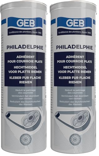 Adh&eacute;rent pour courroie plate - philadelphie - pain 450 gr - geb
