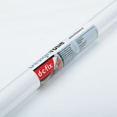 D C FIX Adh&eacute;sif d&eacute;coratif d-c-fix&reg; Uni mat blanc 2m x 0.45m