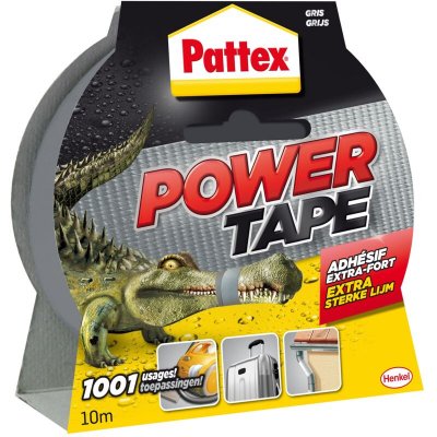 PATTEX Adh&eacute;sif super puissant Power tape  Gris L10m