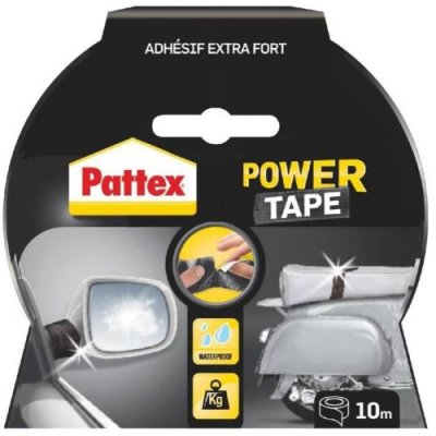 PATTEX Adh&eacute;sif super puissant Power tape  Noir L10m