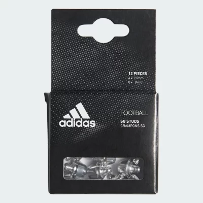 ADIDAS  Football Soft Ground Replacement Studs 12 Units Argent&eacute;