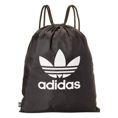 ADIDAS  Originals Trefoil Drawstring Bag Blanc,Noir
