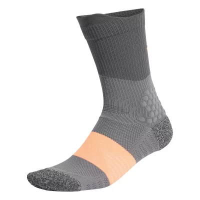 ADIDAS  Run x Boost Chaussettes de running Unisex-gris, abricot