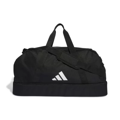 ADIDAS  Unisex Duffel Tiro L du L BC, Black/White, HS9744, Size NS