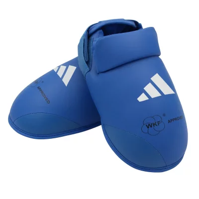 ADIDAS  WKF Protections pour Pieds Bleu Taille S