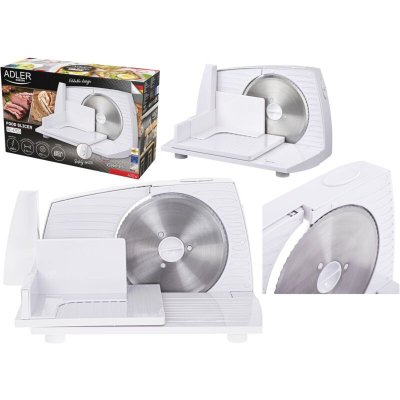 ADLER  AD 4703 Trancheuse Electrique Pliante 400W Epaisseur R&eacute;glable