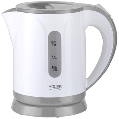 ADLER  AD1371G Blanc 0,8000L - Bouilloire &eacute;lectrique