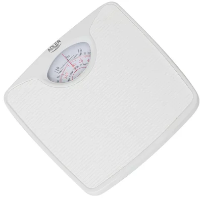ADLER  Ad8151W B&aacute;scula Ba&ntilde;o Anal&oacute;gica Mec&aacute;nica 130kg Antidesl 1ud