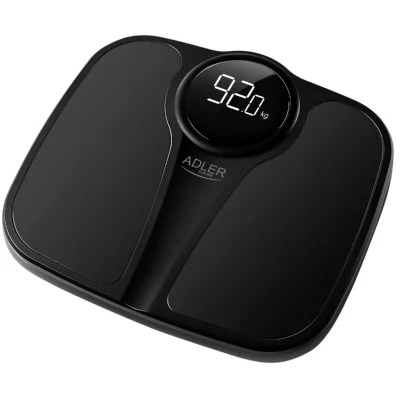 BRIEBE Adler P&egrave;se-Personne Bain Num&eacute;rique 180Kg Noir Sc1124B 1ut