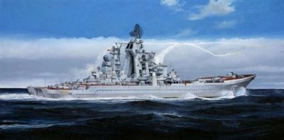 TRUMPETER Admiral Ushakov (ex Kirov) - 1:350e - 