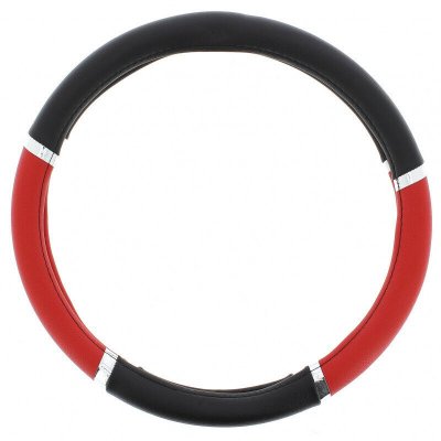 ADNAUTO  - Couvre Volant - 37-39cm - Speed - Rouge Noir - Rouge