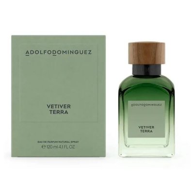 Adolfo Dominguez Agua Vetiver Terra 200ml Eau De Parfum Clair Homme