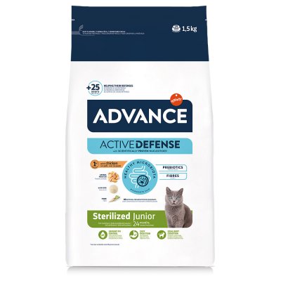 AFFINITY ADVANCE Advance Chat St&eacute;rilis&eacute; Croquettes Young 1,5kg