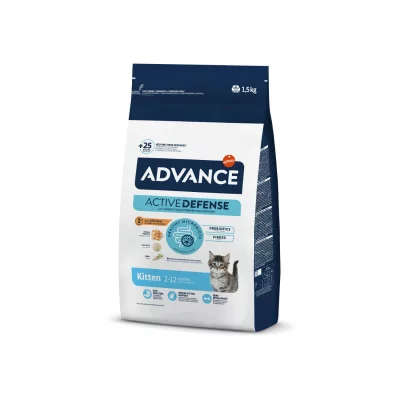 AFFINITY ADVANCE ADVANCE Kitten - Croquettes pour Chaton avec Poulet et Riz - 1,5Kg