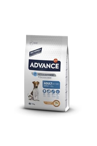 ADVANCE  Mini Adult au poulet et riz pour chien 2 x 7,5 kg