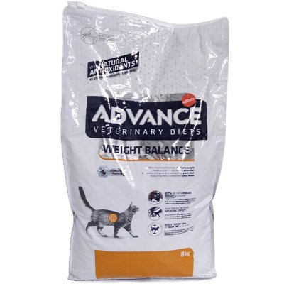 AFFINITY ADVANCE VETERINARY DIETS Advance Veterinary Diets - Croquette pour Chat Weight Balance - 8kg