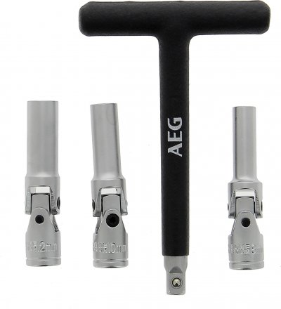AEG  005001 cl&eacute; &agrave; bougie diesel 8-10-12 mm