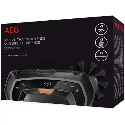 AEG  Ark2 Performance Kit Brosse Principale Noir Set de 7