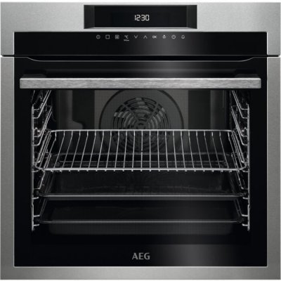 AEG  four &eacute;lectrique ventil&eacute; BEE641222M multifonction avec grill 72 litres 60 cm