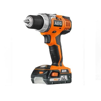 AEG  - Perceuse visseuse &agrave; batterie 18V 2x2,0Ah Li-Ion - BS18G4-202C