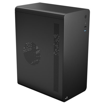 AEROCOOL  CS110 Mini Tower Noir, bo&icirc;tier pc