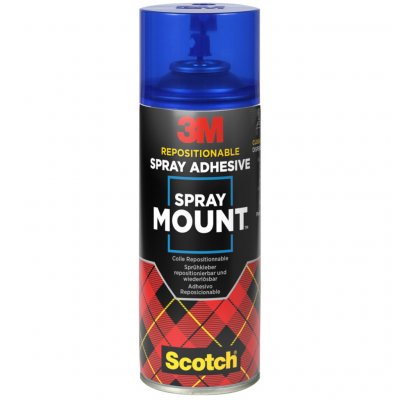3M A&eacute;rosol de colle  Spray Mount - pour montages successifs - 400 ml