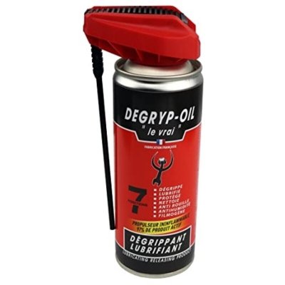 OUTIFRANCE A&eacute;rosol double spray 270/200 ml r&eacute;f 10-07 - Degryp'oil (le vrai)