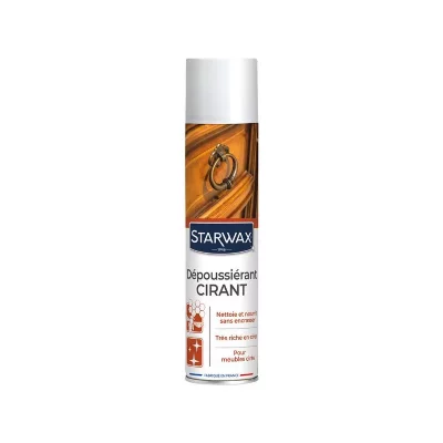 STARWAX A&eacute;rosol nettoyant d&eacute;poussi&eacute;rant cirant  400ml