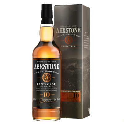 AERSTONE  10 Years Old LAND CASK Single Malt 40% Vol. 0,7l in Giftbox