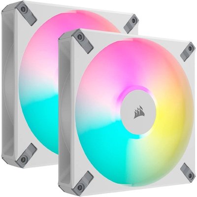 CORSAIR Af140 rgb elite dual pack blanc CO-9050160-WW