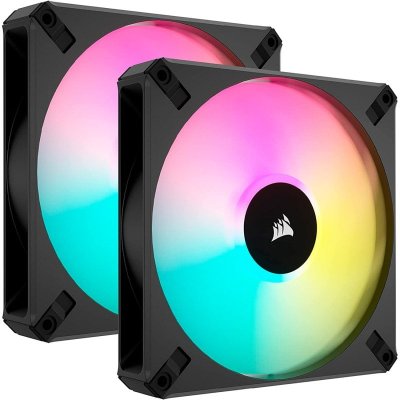 CORSAIR Af140 rgb elite dual pack noir CO-9050156-WW