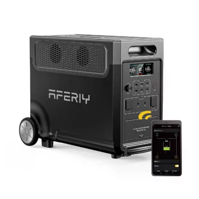 AFERIY  P310 Centrale &eacute;lectrique portable - 3600W, 3840Wh LiFePO4