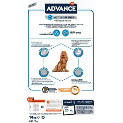 ADVANCE Affinity  Chien Medium Adult Poulet et Riz