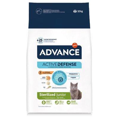 AFFINITY ADVANCE  Sterilized Junior 24 poulet - lot % : 2 x 10 kg