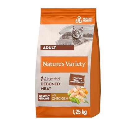 AFFINITY  Nature&acute;s Valley Original Feline Adult Chicken 1.25kg Cat Food Dor&eacute; 1.25kg