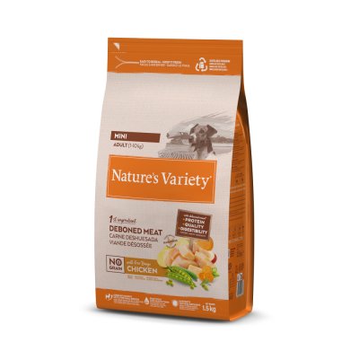 NATURE S VARIETY Affinity Selec Adult Mini Chicken 1.5kg Dog Food Clair 1.5kg